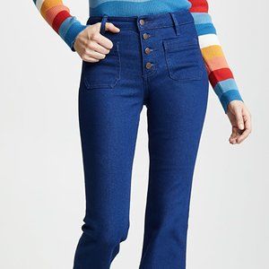 Wrangler High Rise Exaggerated Bootcut Jeans